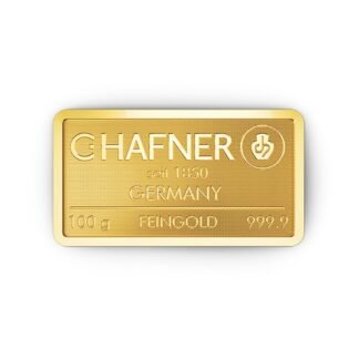 C. Hafner Feingoldbarren 100 g