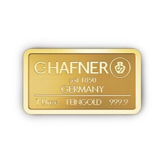 C. Hafner Feingoldbarren 1 oz